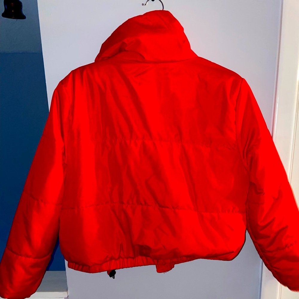 Red Puffer Jacket size small